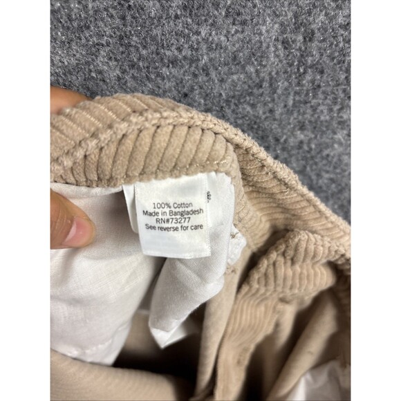 SO Straight Corduroy Pants Womens Size 15 / 32 W Brown - Picture 11 of 12